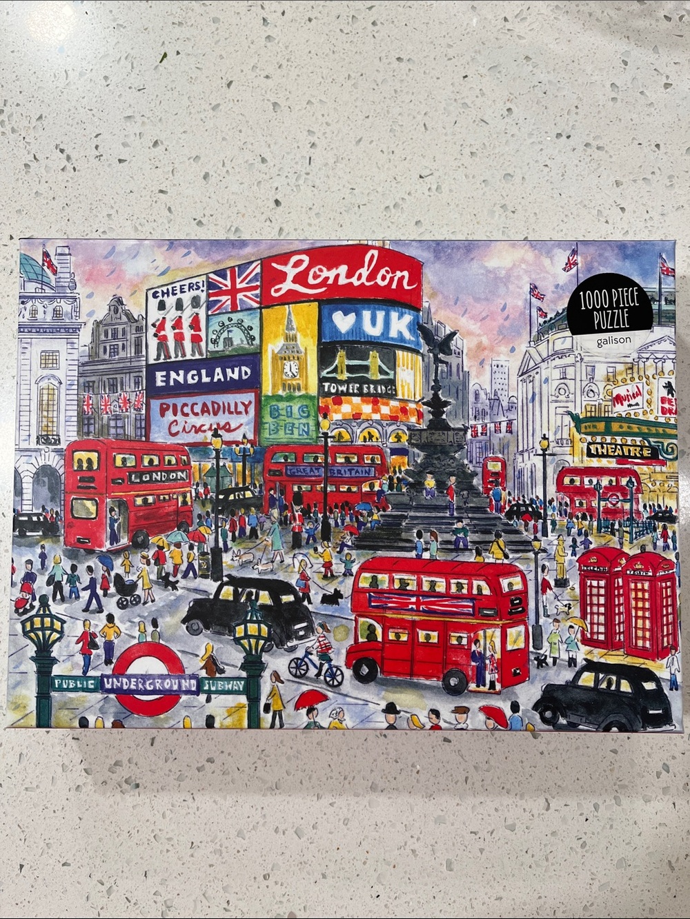 Galison London Cityscape 1000 Piece Puzzle